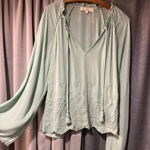 Penelope Rose-NWOT-bell sleeved blouse.